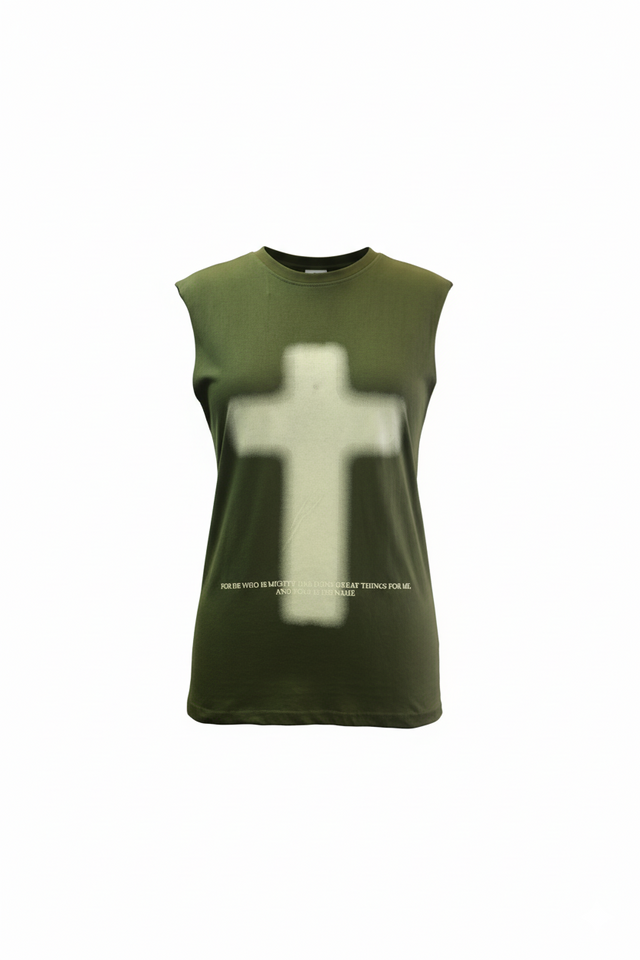 Faith & Strength Sleeveless Tee