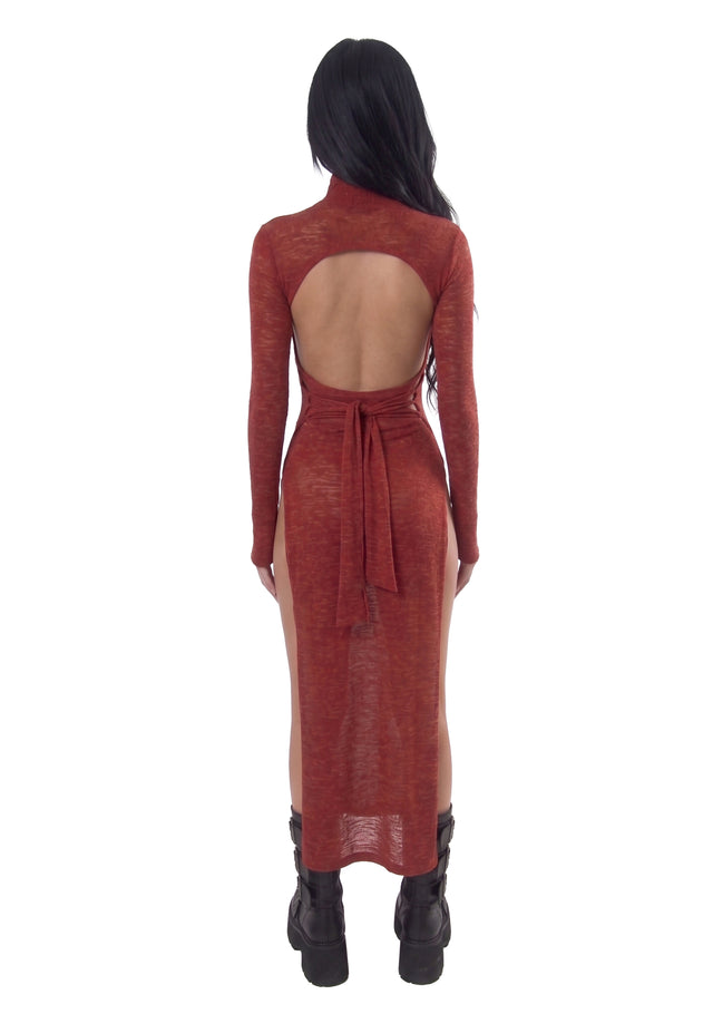 EMBER CUT-OUT MAXI DRESS