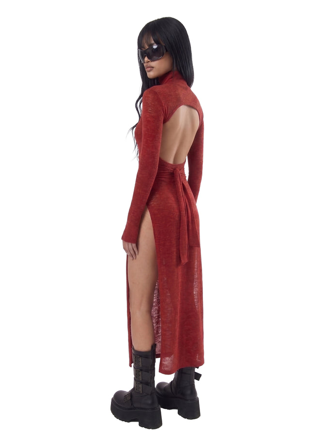 EMBER CUT-OUT MAXI DRESS